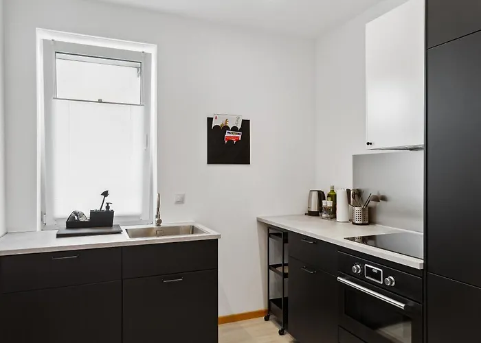 公寓 Gross, Modern, Vollausgestattet, Gemuetlich Mit Kueche Und Parkplatz Fuer Urlaub Oder Business *